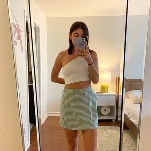 Brandy Melville light green skirt
